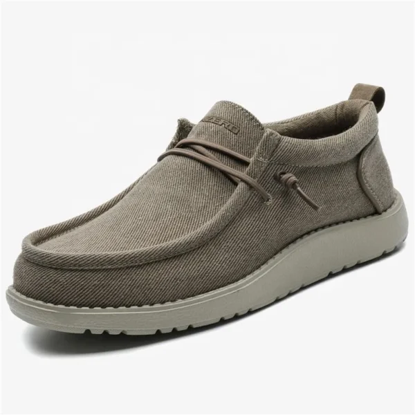 Itazero Spring/Summer Breathable Canvas Casual Sneakers for Men – Anti-Slip Lightweight Shoes - Image 7