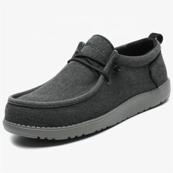 Itazero Spring/Summer Breathable Canvas Casual Sneakers for Men – Anti-Slip Lightweight Shoes - Image 4