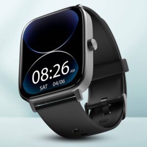 Noise Colorfit Icon 2 1.8'' Display with Bluetooth Calling, AI Voice Assistant Smartwatch  (Jet Black Strap, Regular)#JustHere