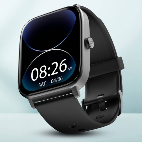 Noise Colorfit Icon 2 1.8'' Display with Bluetooth Calling, AI Voice Assistant Smartwatch  (Jet Black Strap, Regular)#JustHere