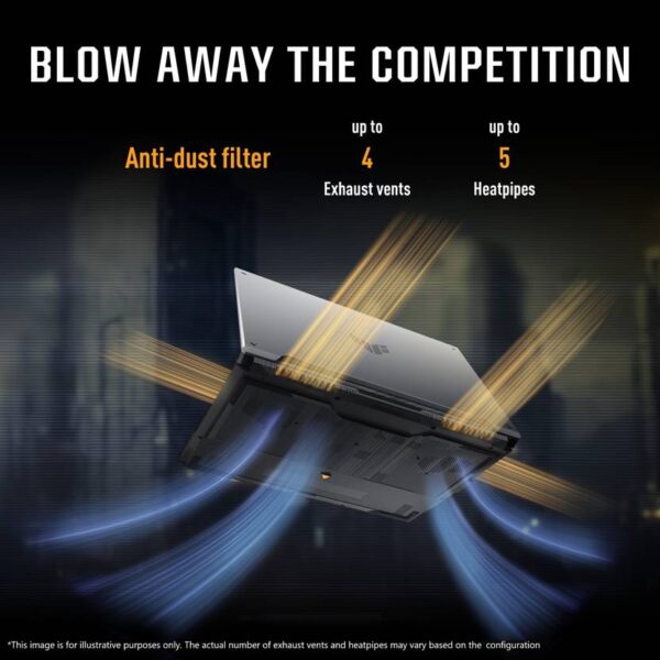 ASUS TUF Gaming F16 (2025) with Office 2024 + M365 Basic*, Intel Core 5 210H - Image 8