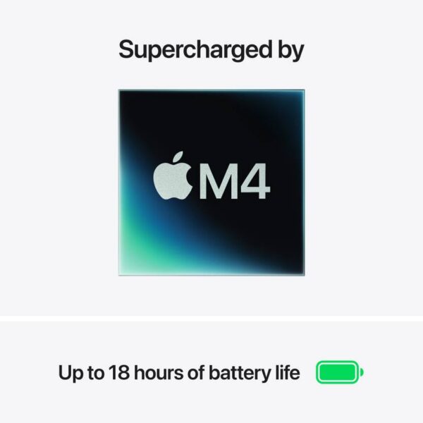Apple MacBook Air Apple M4 - (16 GB/256 GB SSD/macOS Sequoia) MC6T4HN/A  (13.6 inch, Sky Blue, 1.24 kg) - Image 8